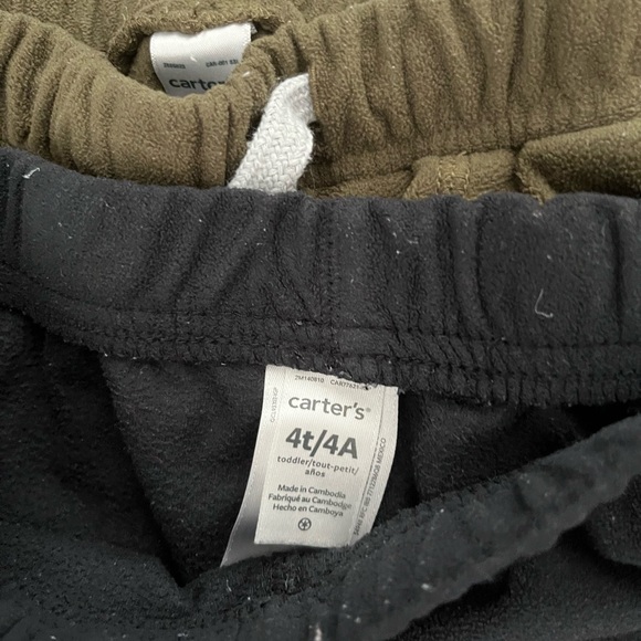Toddler boy sweatpants Carter’s size 4/4T - Picture 2 of 5
